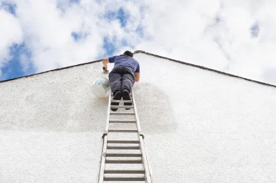 Peinture extérieure à Sammarçolles — façades et ravalement